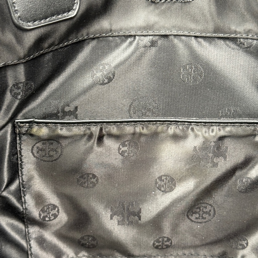 Tory Burch Black Tote with Gold Hardware - Picture 9 of 9